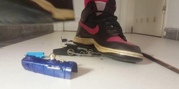 crush toy train (Gina Carano)