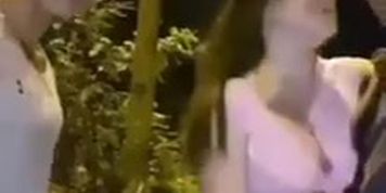 Two girls suck on the street