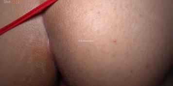A brunette and Latina college girl with a big ass, has amateur anal sex, after the party... (Abella Danger, Autumn Falls)