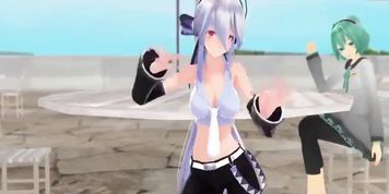 [3D MMD Shrink] Miku & Shrinking Haku Dance HQ by Tappi