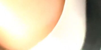 Alluring video of naughty pillows in a downblouse view