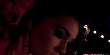 Inside VIP party with hot babes