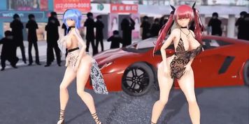 MMD R-18 Honolulu Azur Lane