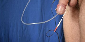Hot orgasm from sounding ESTIM to cum in the tubule (ElectroStim ElectroStim, Nubiles, Urethral_Play)