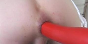 RUSSIAN FEMDOM MISTRESS MAKE DEEP FISTING