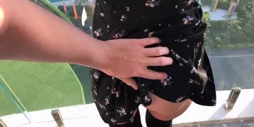 Passionately Spanking,fucking a Hot Teen in Stockings, Anal-freya Stein