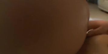 Sexy slim oiled butt Asian teen Tsubasa Kato nailed rough