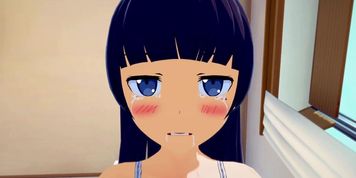 Kuroneko Ruri Gokou ore no imouto ga konnani kawaii wake ga nai 3D HENTAI 2/4