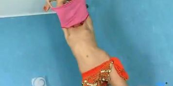 Skinny Russian Teen Rubbing Clit For Orgasm