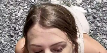 petite whore public blowjob