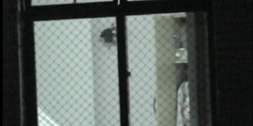 Window in the bathroom allows me spy nude amateur
