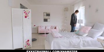 Tiny Schoolgirl Jamie Jett Gets Drilled By Big Guy