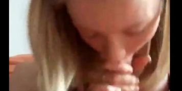 Nice Blondie Sucks Dick