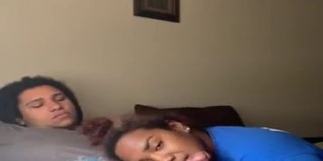 Letting my goofy ass ex cum in me 