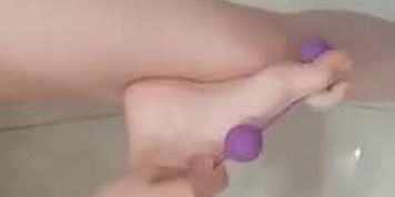 Amazing teen feet