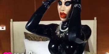 latex rubber doll