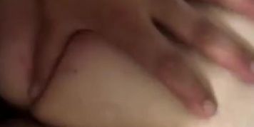 Fucking a bbw from behind POV 