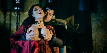 Game of Thrones xxx parody dungeon fuck with the red witch