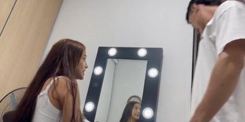 I Give My Stepsister A Nice Screw Before She Meets Her Boyfriend, I Cum Inside...