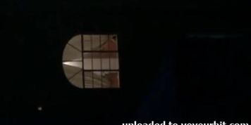 hot neighbor neighbour flashing in the window again