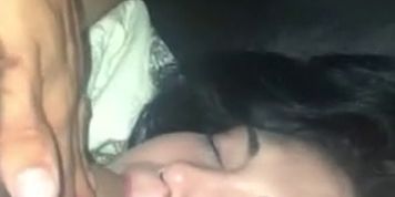 Woke up my Emo Girlfriend with my Dick she was in Bed, Scared at First!!