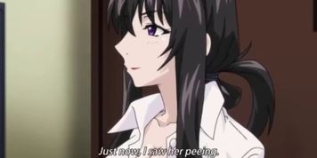 Busty anime mommy fucks a schoolboy gamer