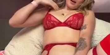 Lanaivy.x red lingerie