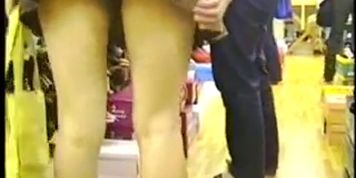 Upskirt At The Store