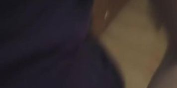 Horny girl wanks using dildo and then gives deepthroat blowjob. Homemade video