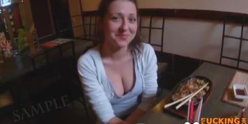 EU Brunette Gets It Doggystyle