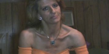 Crack Whore Granny Fucked And Taking Cumshot Point Of View