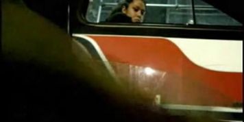 Car flashing to teen