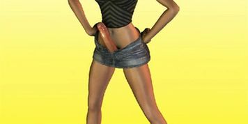 DICKGIRLS 3D - Dickgirl with a hardon