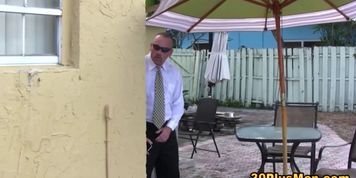 Buff gardner cum soaked