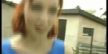 Redhead Euro Girl Sucks Cock