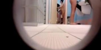 Hidden Cam Shower Fitness
