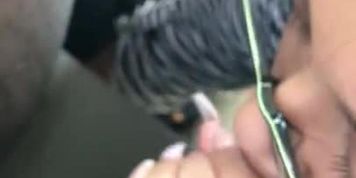 Getting head by bestfriend in the car