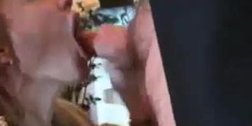fat man gets blowjob