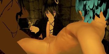 VSF - Dungeon Witch Milks a Villager to death
