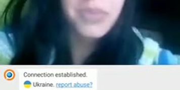 Omegle cock flash drunk girl Enjoys my hard cock