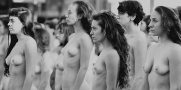 Naked Fashion Trends  From Runway to the Street  Casual & Mass Nudity (Bethanie Skye, Jessie Jazz, Karol Lilien, Michaela Isizzu)