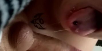 Chubby 5'1 deep throats Daddy's cock