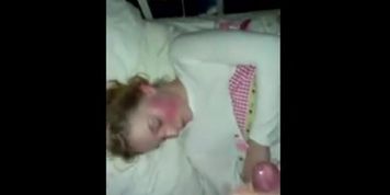 Cum On Sleeping Gf