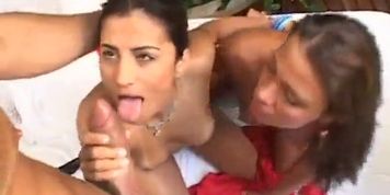 Hot Brazilian Anal Threesome
