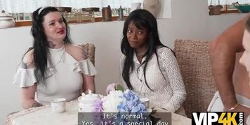 Big Boobs Bride Rides Stripper In Front Of Cuckold Husband (Marica Chanelle, alondra navarro, gracie higgins, ishmcfly, kay doll, lorenzo viota)