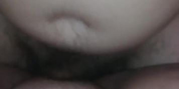 Friend fucking me in missionary until we both cum