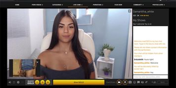 Cute cam girl strips and is shocked by my big dick