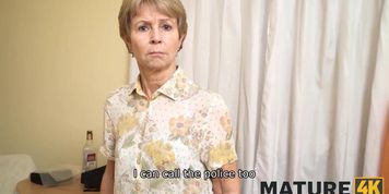 MATURE4K. Mature maid cant wait to be drilled by employer for good job