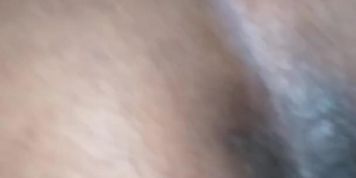 Dumb thot taking two dicks 