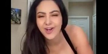 OnlyFans Ava Addams dildo riding boobs bouncing